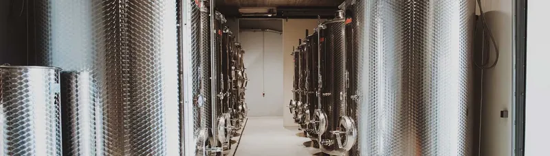 stainless steel fermentation tank hall