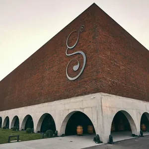 brick winery building exterior facade